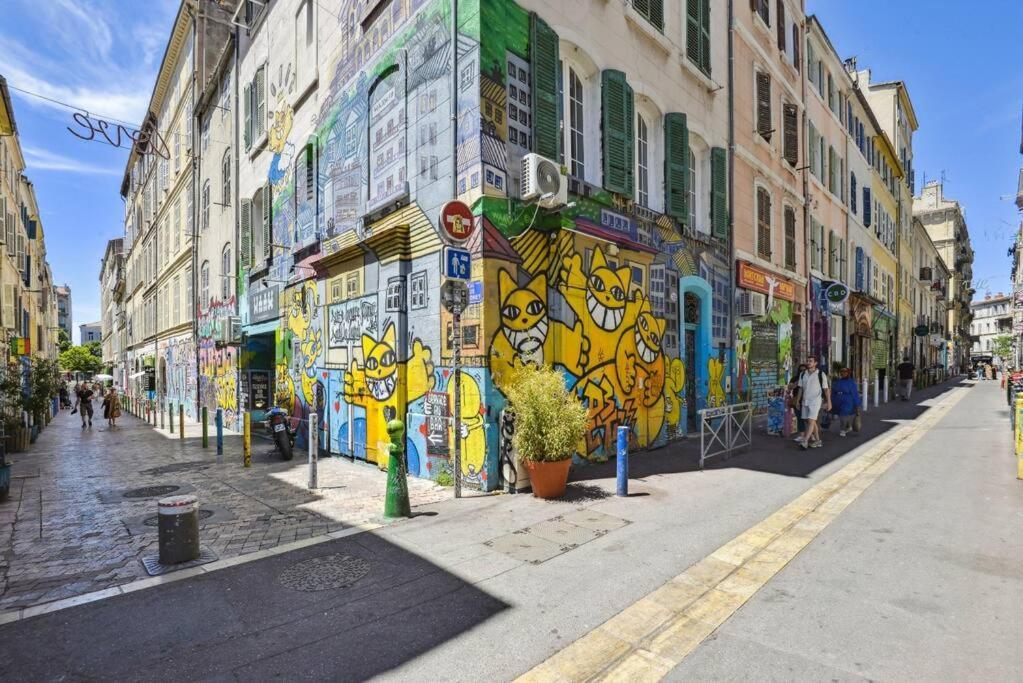 Charmant Logement Au Coeur Du Cours Julien มาร์กเซย ภายนอก รูปภาพ